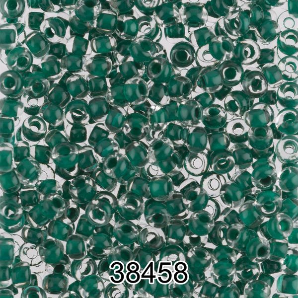 Бисер Preciosa 10/0 (2.3 мм), 500 г, 38458 (Ф229) зеленый