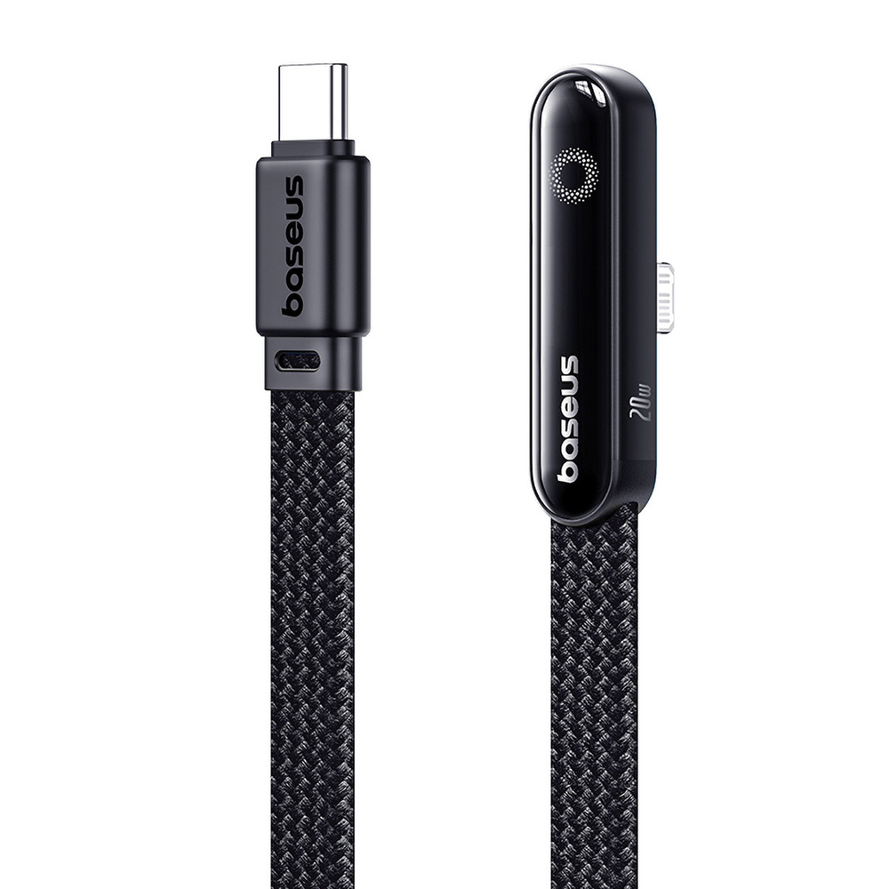 USB-C - Lightning Кабель Baseus MVP 3 Charging+Data 20W 2m - Cosmic Black