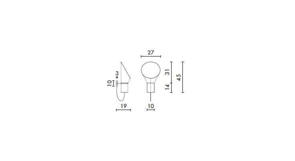 DesignHeure A45bccb — Настенный светильник Applique Baby Cargo
