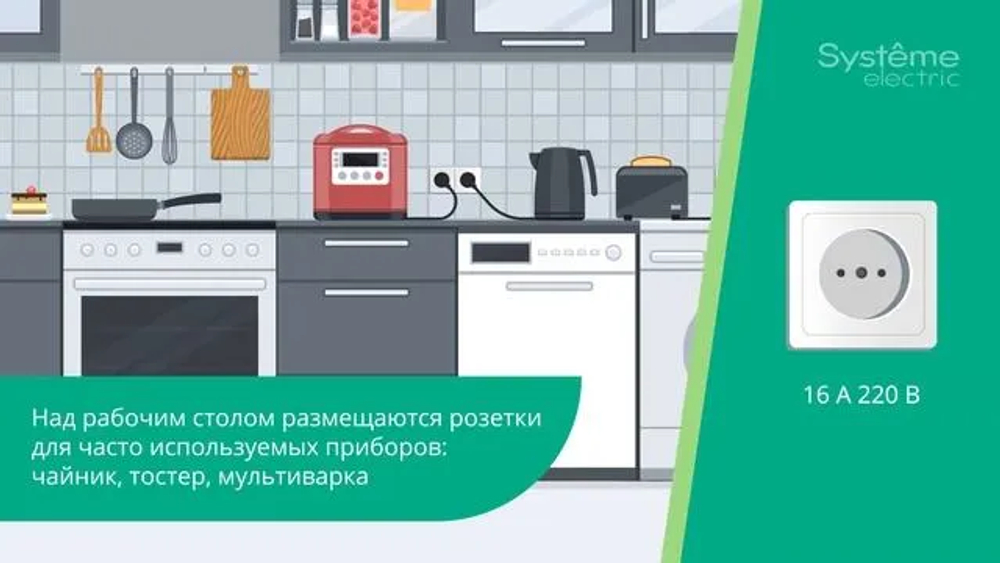 ATLASDESIGN РОЗЕТКА без заземления без шторок, 16А, механизм, БАЗАЛЬТ
