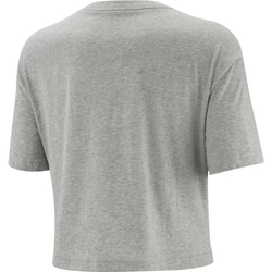 Женская теннисная футболка Nike Sportswear Essential Crop Icon W - серый