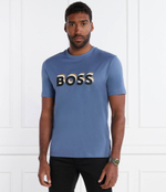 Футболка Tiburt 427 BOSS BLACK - голубой(50506923)