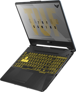 Ноутбук Asus TUF Gaming FX506LH-HN197 Core i5 10300H/16Gb/SSD512Gb/NVIDIA GeForce GTX 1650 4Gb/15.6;;/FHD (1920x1080)/noOS/grey/WiFi/BT/Cam