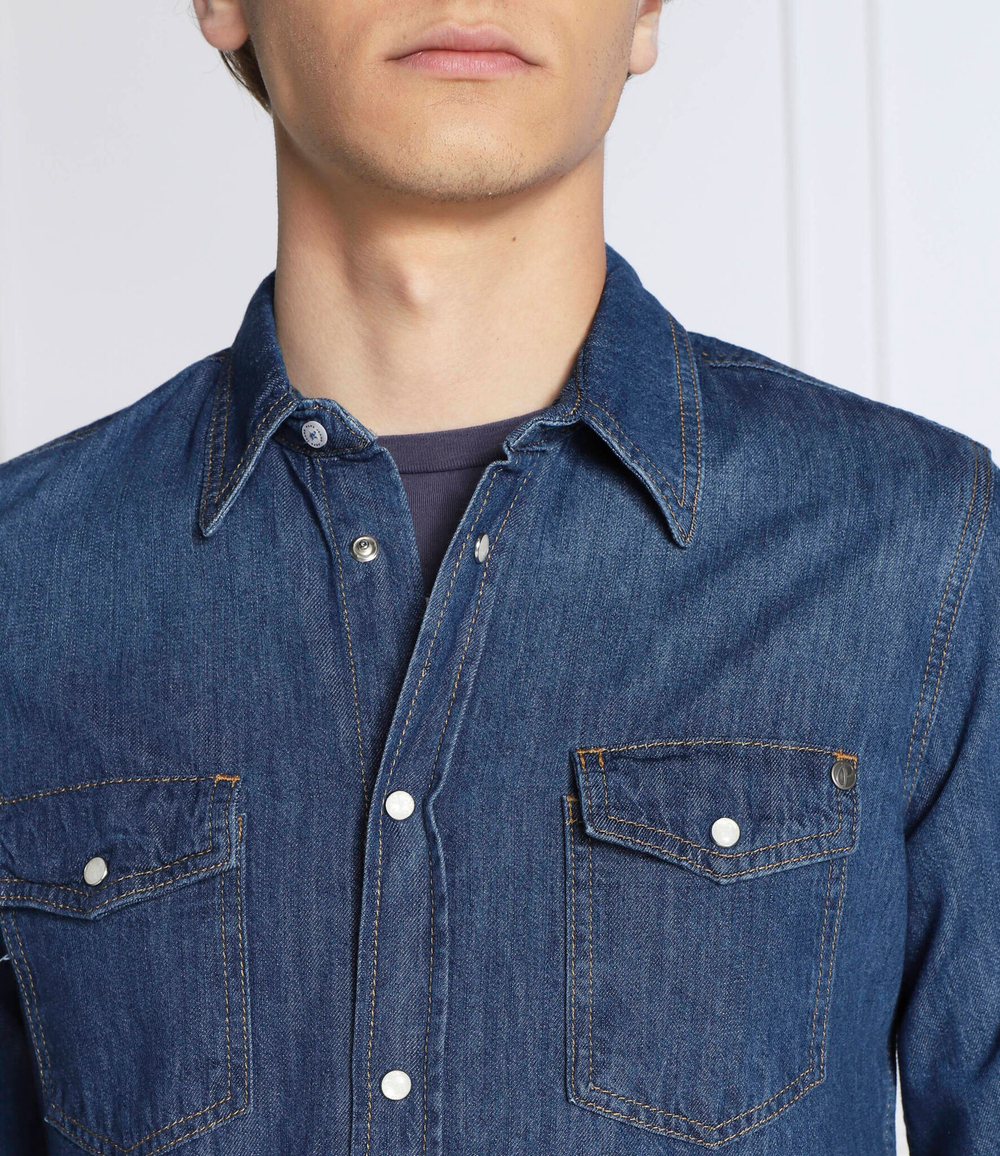 рубашка Hammond Pepe Jeans London - темно-синий(PM307509VT1)