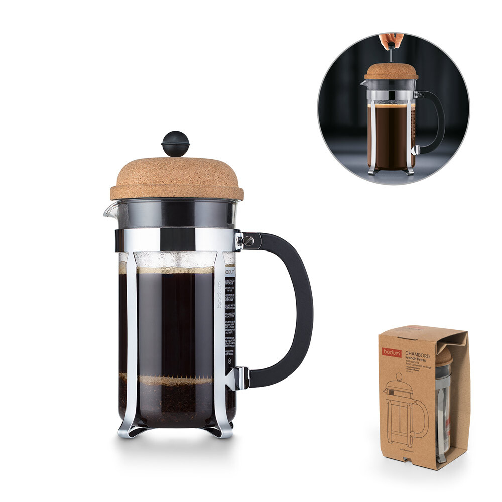 CHAMBORD CORK 1L. Кофеварка 1л
