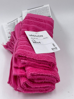 IKEA Набор полотенец для рук и лица VAGSJON, розовое, 30х30 см, 4 шт. (из Эстонии)