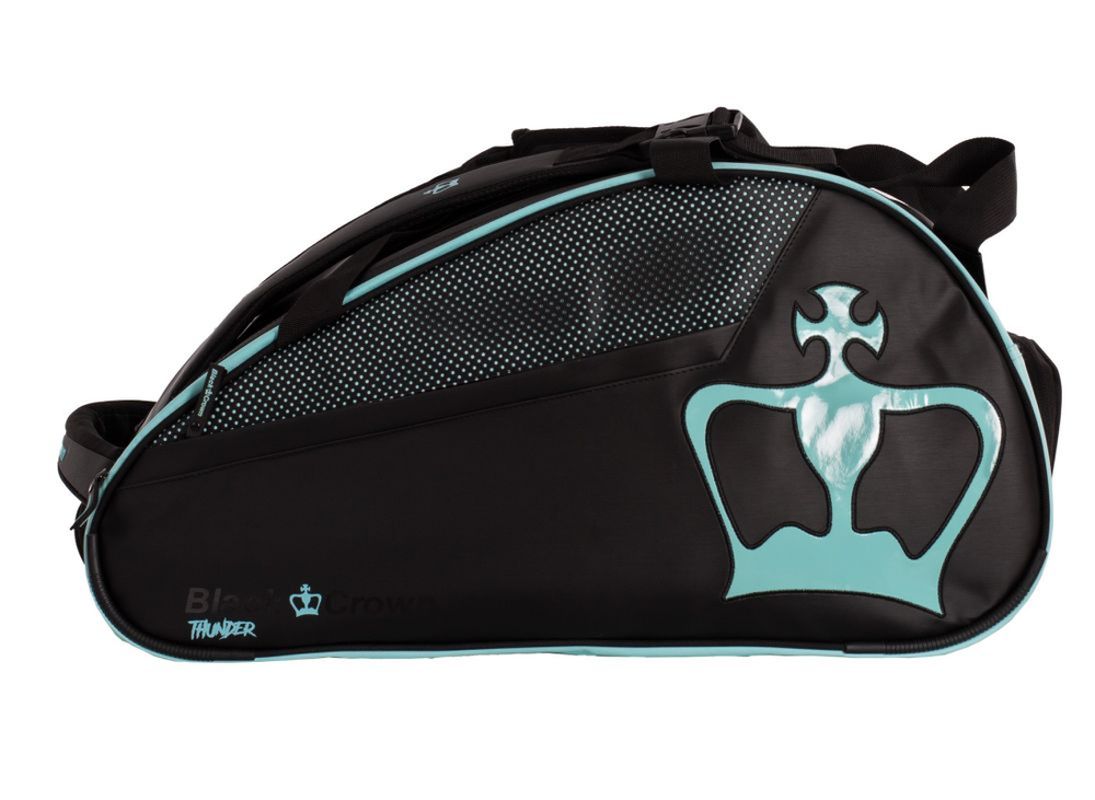 Torba do padla Black Crown Thunder Padel - black/turquoise