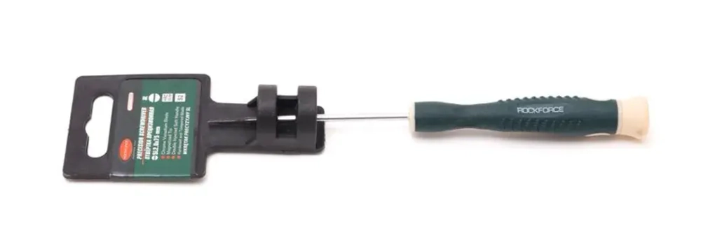 Отвертка шлицевая ювелирная SL2.0х75мм RockFORCE RF-73307502
