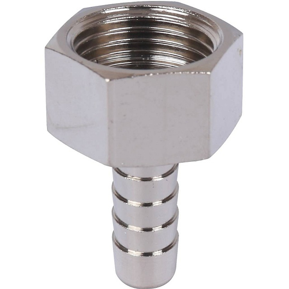 Штуцер с внутренней резьбой STOUT SFT 0066 - 1/2" x 10 мм (латунь никелированная)