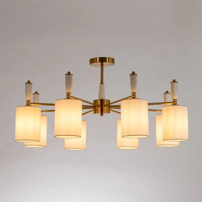 Люстра на штанге Arte Lamp WAVERLEY A4102PL-8PB, 8хE14