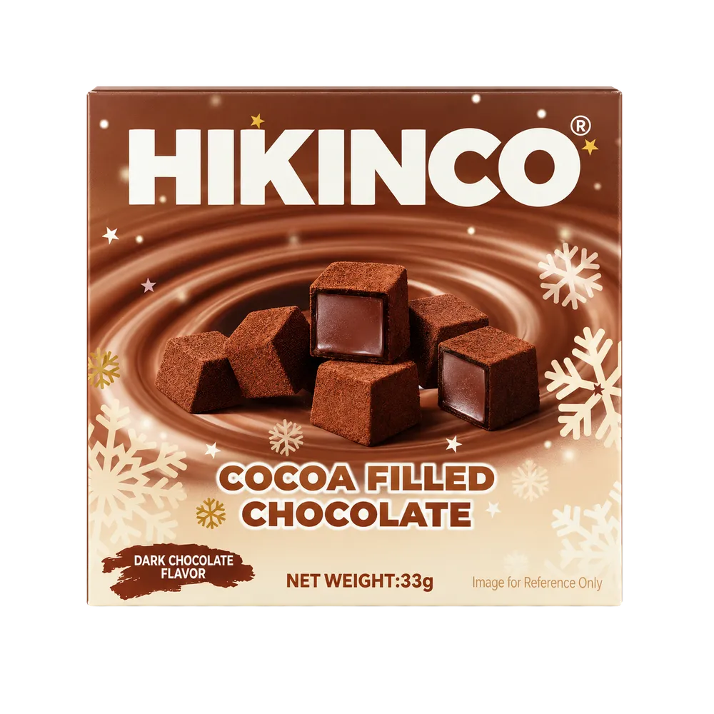 Шоколадные конфеты с какао-начинкой, 33 г