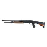 Приклад телескопический с патронташем на Бекас 12, 16, DLG Tactical. Черный