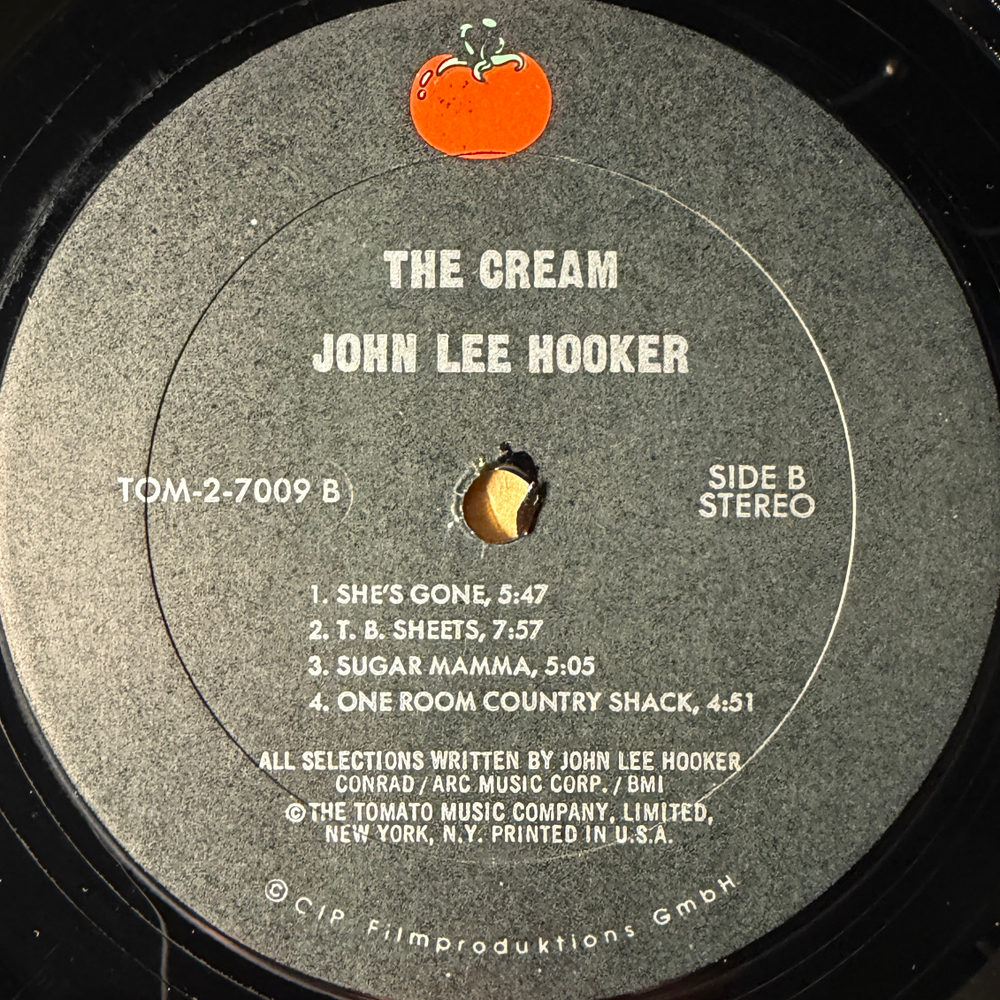 John Lee Hooker ‎– The Cream 2LP (США 1978г.)