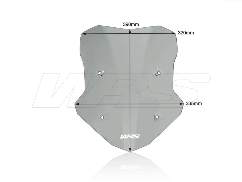 WRS Standart Ветровое стекло BMW F 900XR затемненное BM058FS