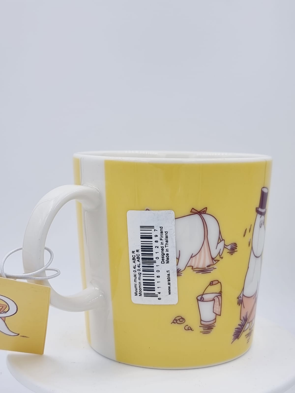 Moomin Кружка Arabia "R", серия алфавит ABC, фарфор, 400 мл (Из Финляндии)