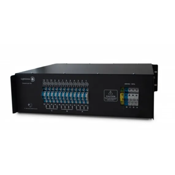 Light Union DDR 12-16L цифровой диммер, 12 каналов по 3 кВт