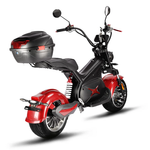 Электроскутер CityCoco WHITE SIBERIA BLACK SEA (RED) 5000W