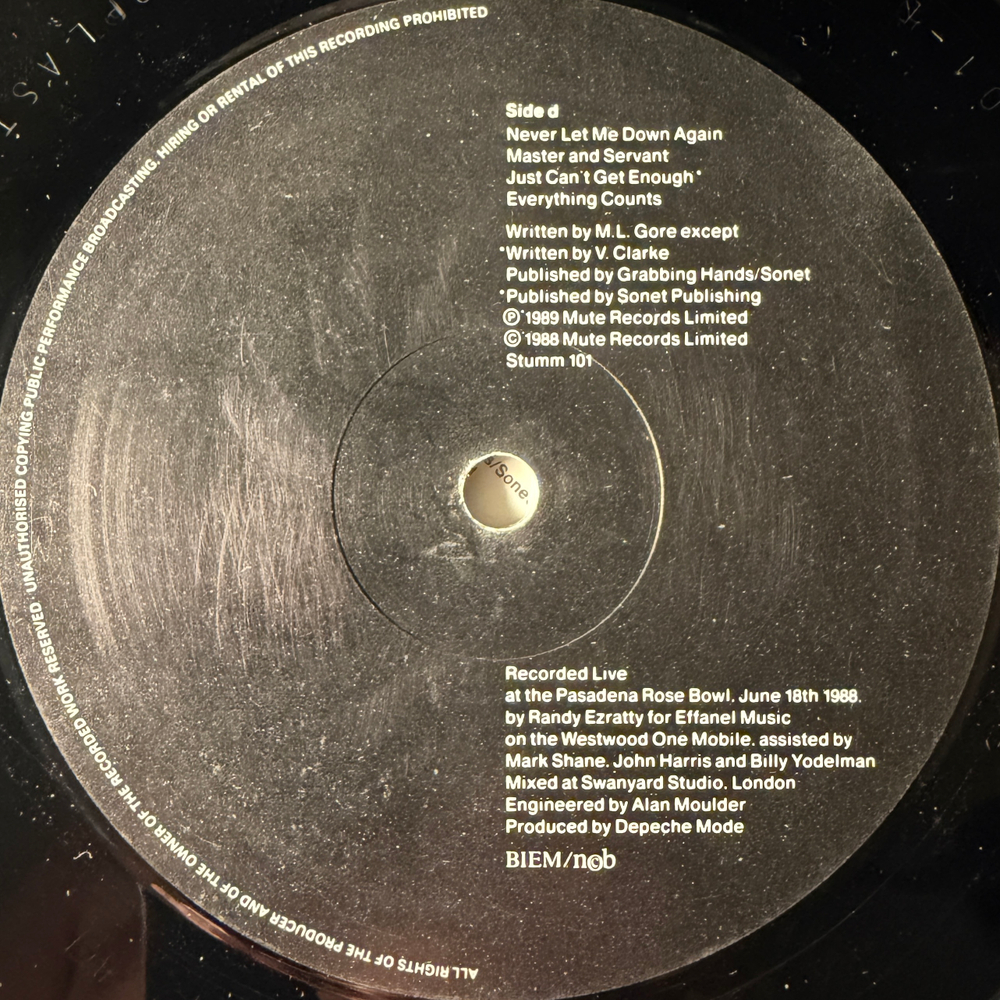Depeche Mode - 101 2LP (Скандинавия 1989г.)