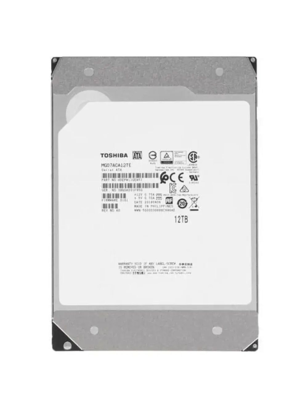 3.5" 12 ТБ Жетский диск MG07 MG07ACA12TE
