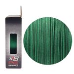 RUZZA Шнур X8 150м Moss Green 0,12мм 9,1кг/20lb