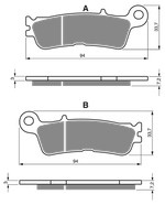 Тормозные колодки Goldfren 403 S33