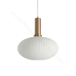 Pendant design lamp Iris C  (White)