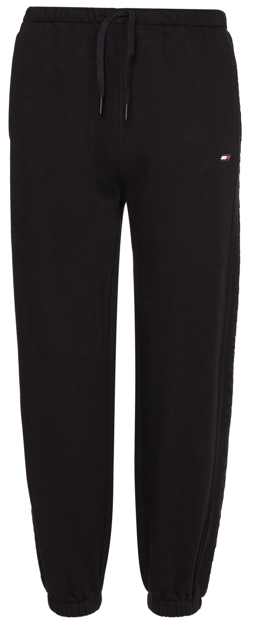 Женские теннисные брюки Tommy Hilfiger Relaxed Branded Sweatpant - черный