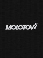 Футболка MLTV Большое Лого Черный
