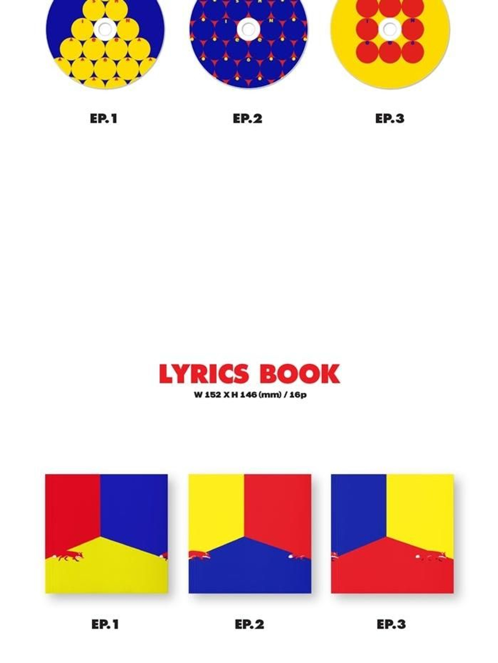 Альбом Shinee - The Story of Light 6th Album EP.1 Cover