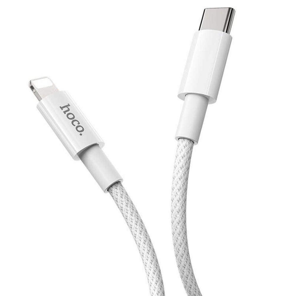 Кабель Type-C на Lightning X56 1м 20W HOCO белый