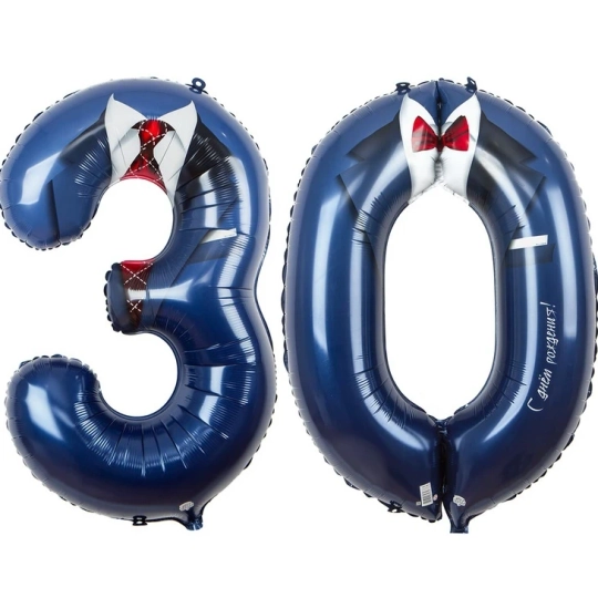 Цифры «30» — «С ДР Костюм»