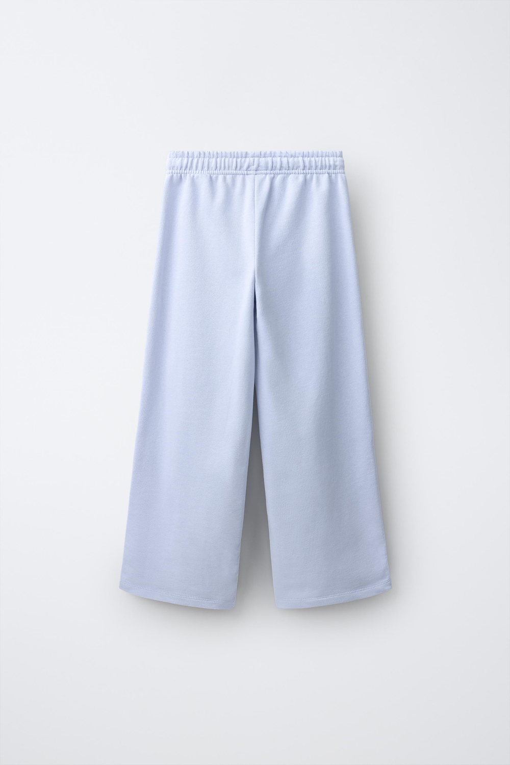 ZARA БРЮКИ WIDE-LEG В СТИЛЕ JOGGER, НЕБЕСНО-ГОЛУБОЙ