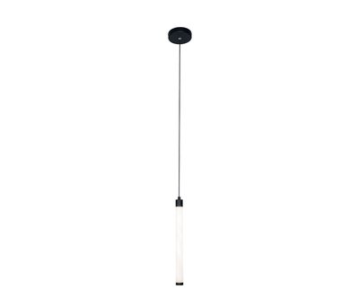 08456-1A,19 Подвес Эванте черный d6 h200 Led 7W (4000K)