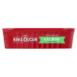 King Oscar, лосось без кожи и костей, в оливковом масле, 115 г (4,05 унции)
