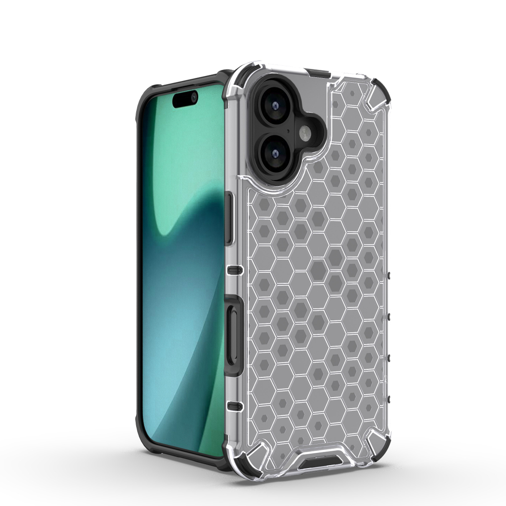Прозрачный чехол Honeycomb Case для iPhone 17