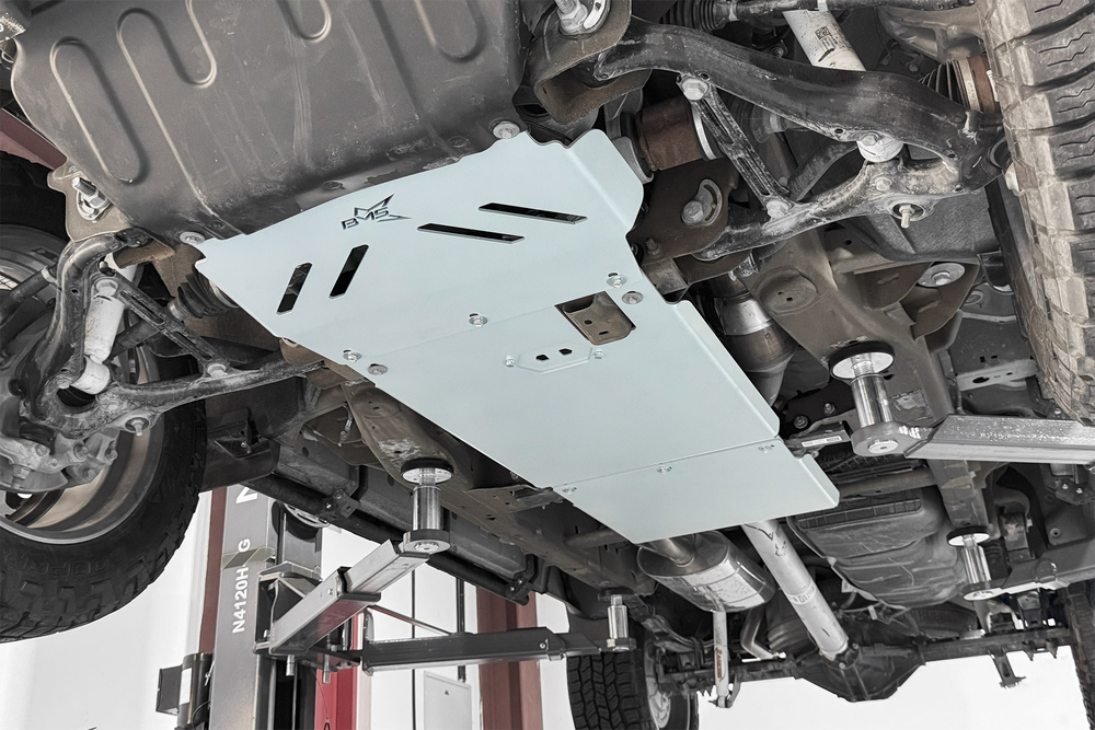 Защита картера двигателя и КПП BMS для Chevrolet Silverado GMC Sierra 2018-2026 5.3L