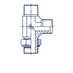 Штуцер FRGL BSP 1 - BSP 3/4