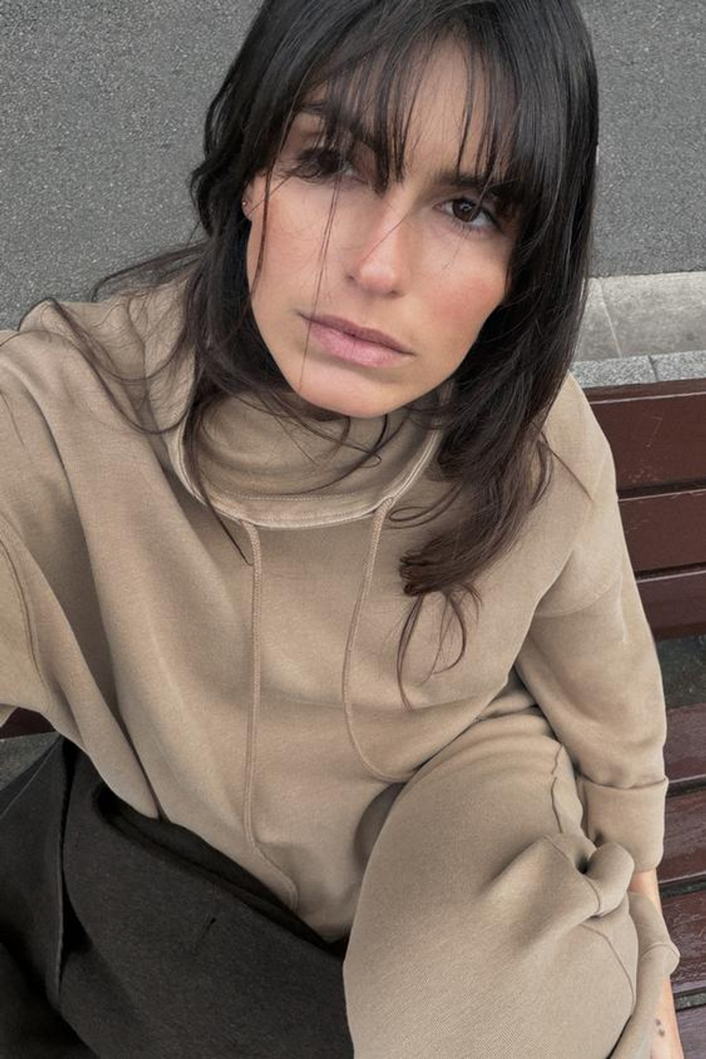 Свитшот из интерлока с эффектом «потертости» - ZARA