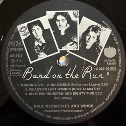 Виниловая пластинка Paul McCartney & Wings ‎– Band On The Run LP