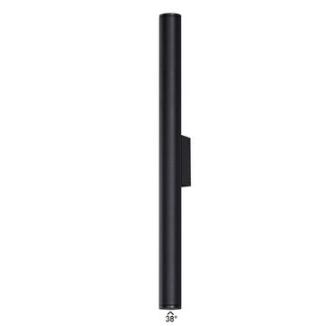 Уличный настенный светильник 10W 3000K 7105/10WL черный TUBUS Odeon Light
