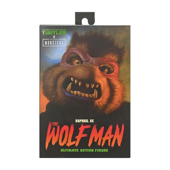 Фигурка NECA Монстры Универсал x Черепашки-ниндзя Raphael as The Wolfman 18см — дополнительное фото