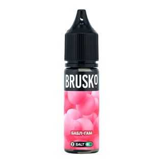 Купить Brusko Salt 10 мл - Бабл-гам (20 мг)