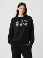 Флисовая толстовка с круглым вырезом и логотипом - GAP