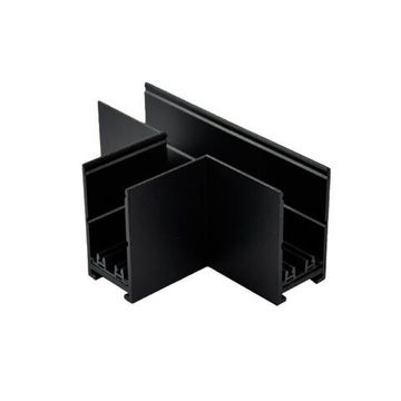 Трековый соединитель Т-образный накладной APL.0283.00.02 чёрный Magnetic track 220 Aployt