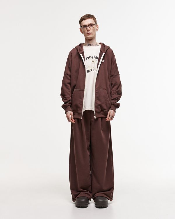 Брюки Baggy Trousers Logo French Roast - фото 2