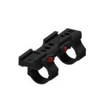 Быстросъёмный моноблочный кронштейн Aimpro на picatinny/weaver D30мм H36мм (AR)