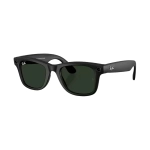 Умные очки Ray-Ban Wayfarer Matte Black / Transitions Graphite Green, 155-53