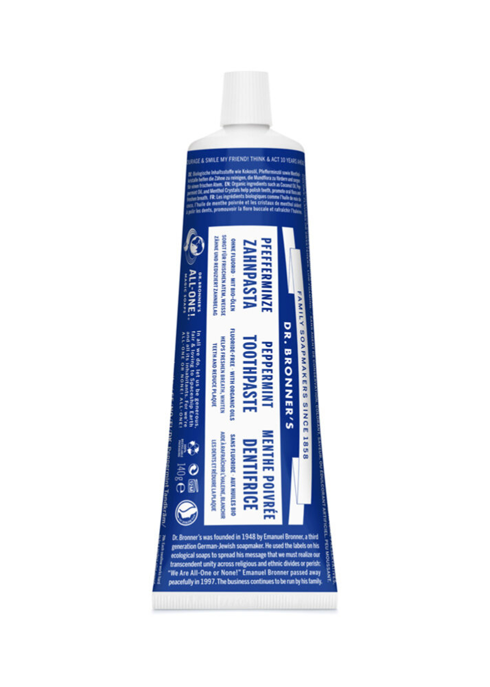 Зубная паста со вкусом мяты Dr. Bronner’s, 105 мл