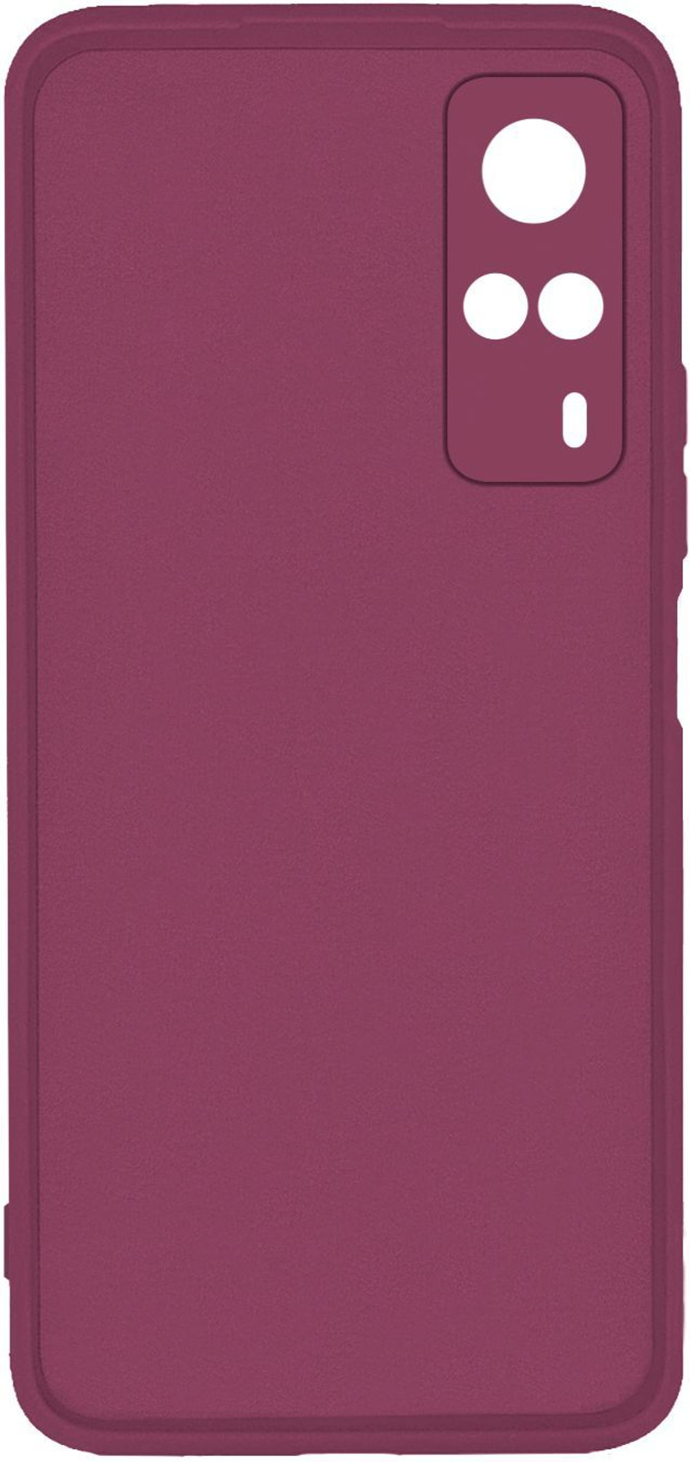 Мягкий Soft Touch чехол из силикона для VIVO Y31 / Y53s 4G / Y51 / Y51a с бархатной подкладкой