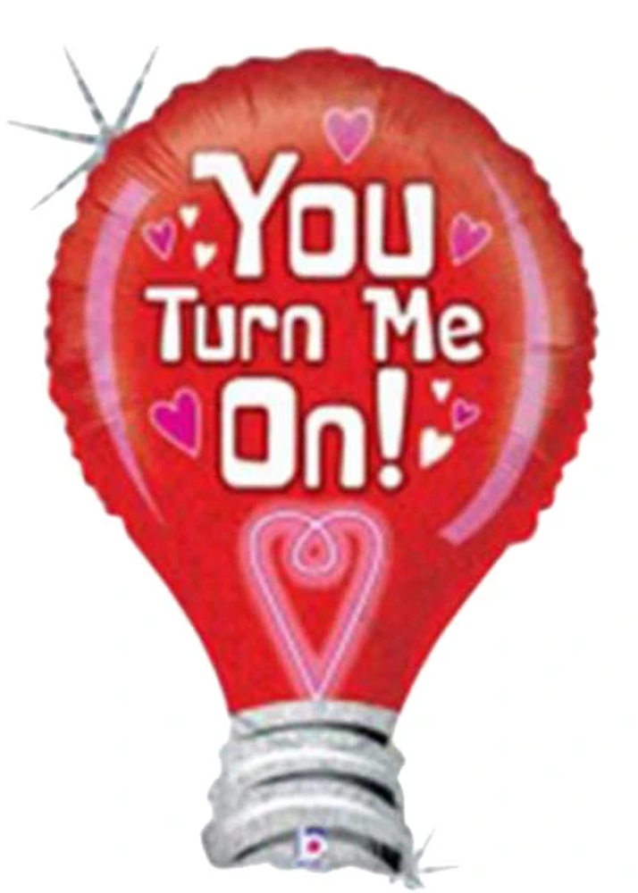 Г Фигура Лампочка “YOU TURN ME ON”